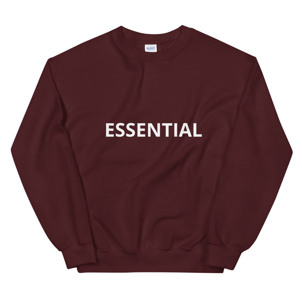 Unisex Classic Sweatshirt, Double-Blend Preshrunk 50% Cotton and 50%Polyester, Sizes S to 5XL
