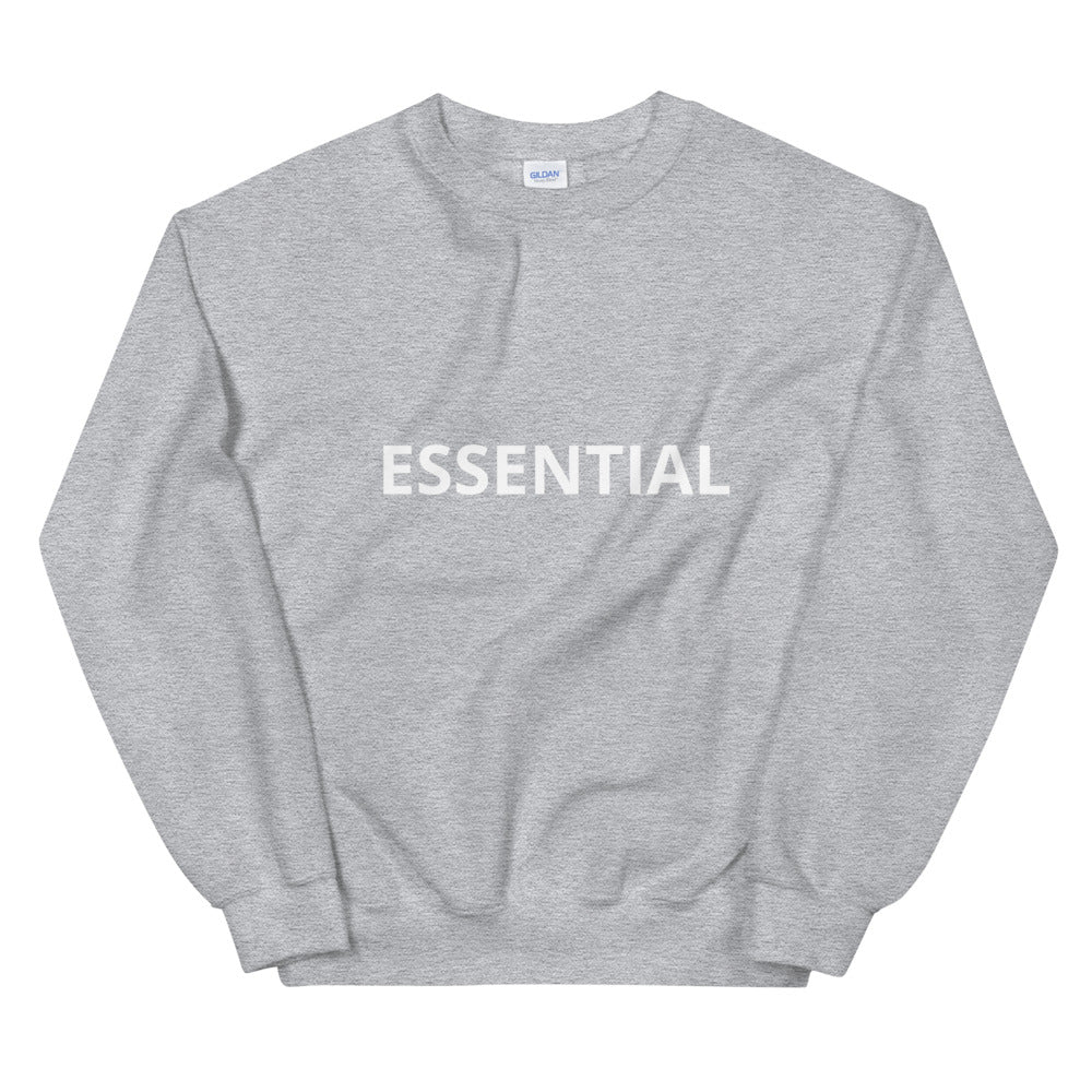 Unisex Classic Sweatshirt, Double-Blend Preshrunk 50% Cotton and 50%Polyester, Sizes S to 5XL